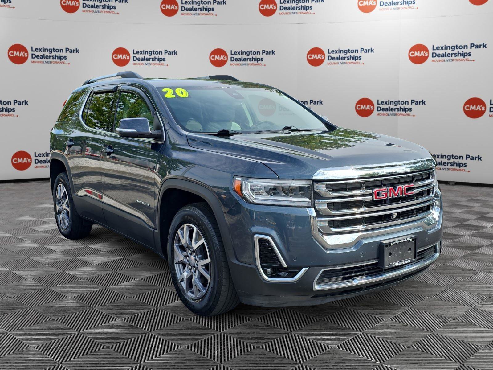 Used 2020 GMC Acadia SLT w/ Driver Alert Package II AWD/4WD image 1
