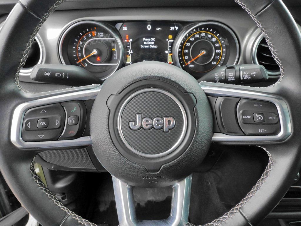 Used 2021 Jeep Wrangler Unlimited Sahara w/ Uconnect 4C Nav & Sound Group image 26