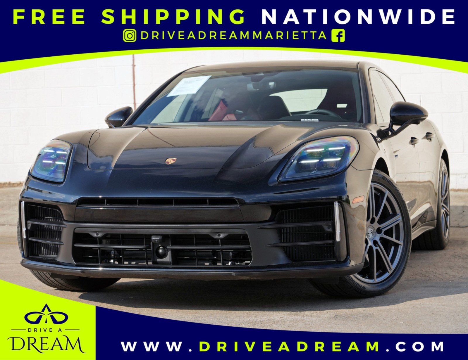 Used 2025 Porsche Panamera 4 E-Hybrid AWD/4WD image 1