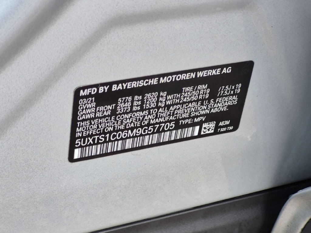 Used 2021 BMW X3 xDrive30e w/ Convenience Package AWD/4WD image 34