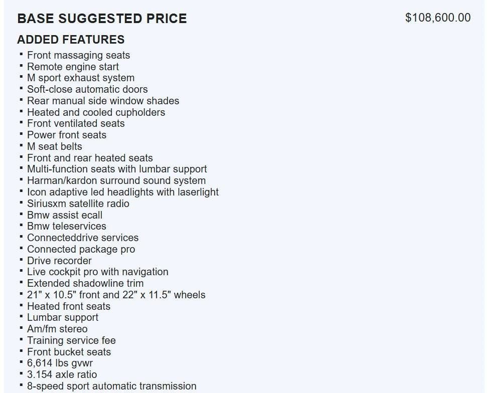 Used 2021 BMW X6 M w/ Competition Package image 36