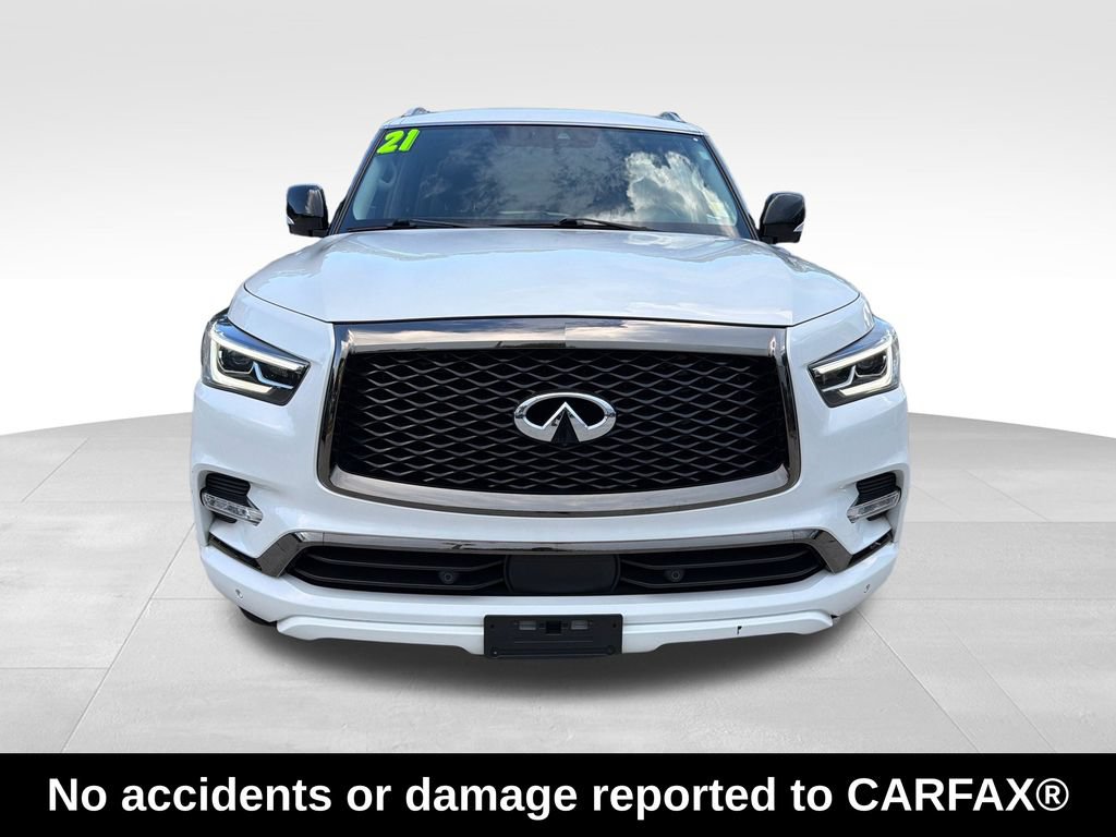 Used 2021 INFINITI QX80 Premium Select w/ Cargo Package AWD/4WD video 2