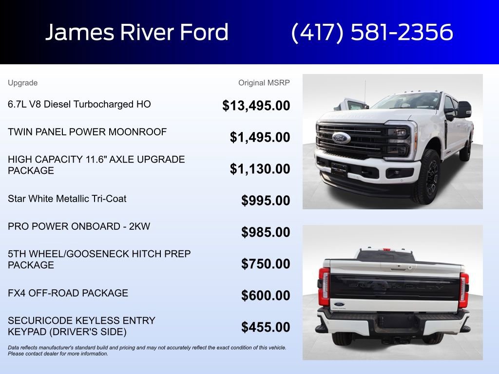 New 2026 Ford F250 Platinum image 5