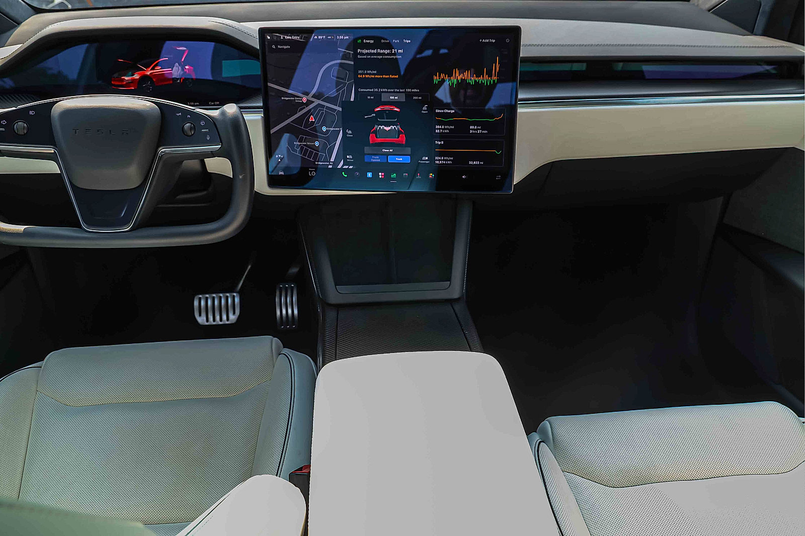 Used 2022 Tesla Model X Plaid AWD/4WD image 10
