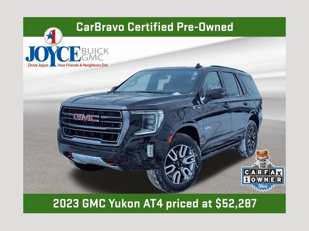 Certified 2023 GMC Yukon AT4 w/ AT4 Premium Package AWD/4WD image 1