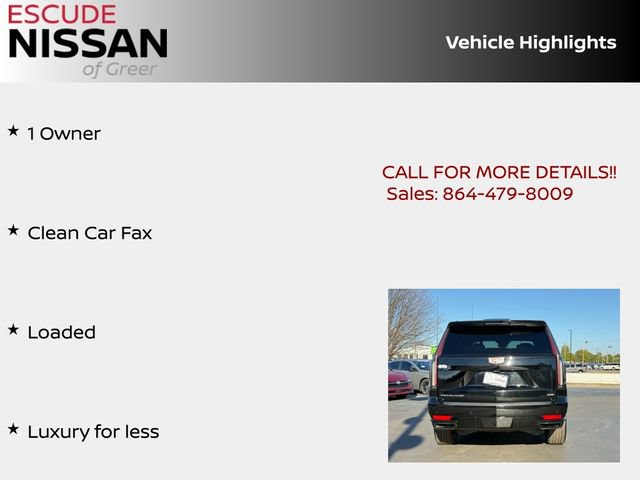 Used 2024 Cadillac Escalade Sport RWD image 5
