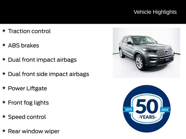 Certified 2024 Ford Explorer Platinum w/ Technology Package AWD/4WD image 31