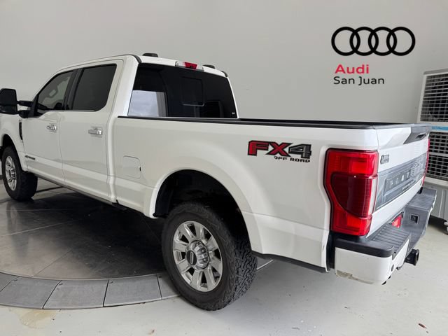 Used 2021 Ford F250 Platinum w/ FX4 Off-Road Package AWD/4WD image 38