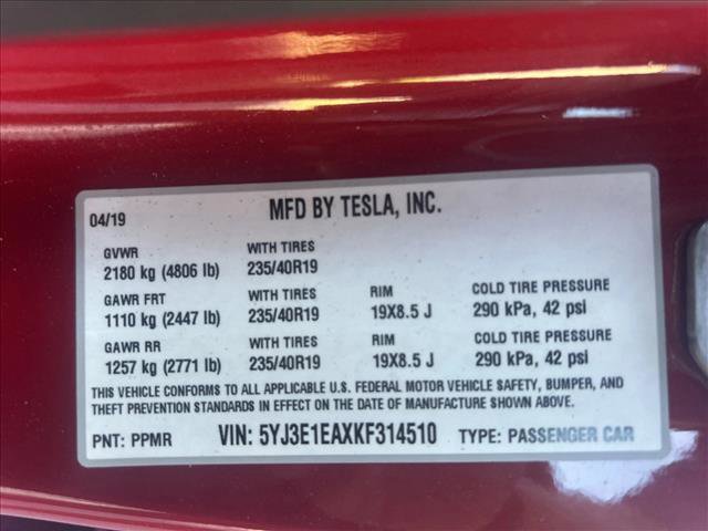 Used 2019 Tesla Model 3 Mid Range image 21