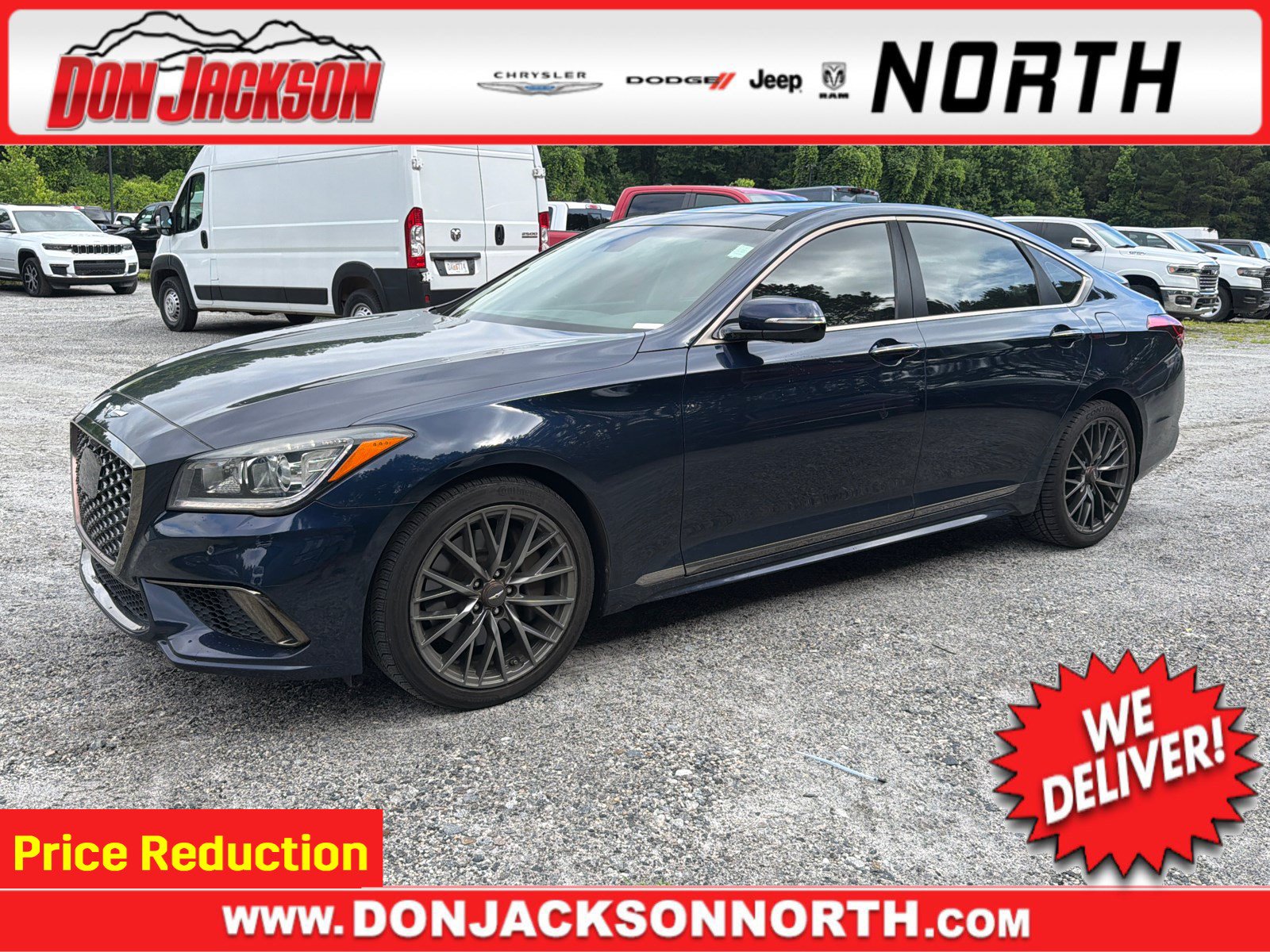 Used 2020 Genesis G80 3.8 w/ Sport Package 02 RWD image 1