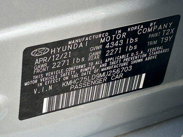 Used 2021 Hyundai Ioniq SEL image 35