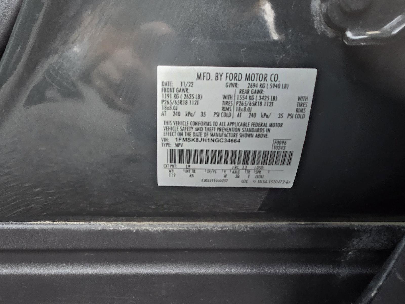 Used 2022 Ford Explorer Timberline image 24