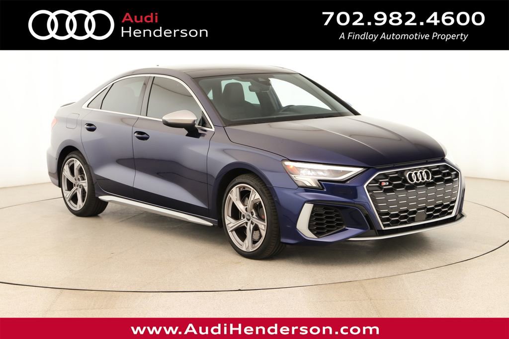 Certified 2023 Audi S3 Premium Plus w/ Premium Plus Package AWD/4WD image 1