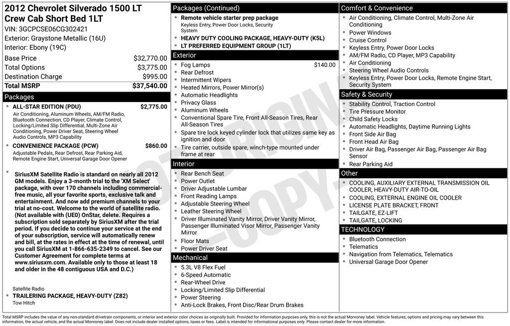 Used 2012 Chevrolet Silverado 1500 LT w/ All-Star Edition RWD video 2