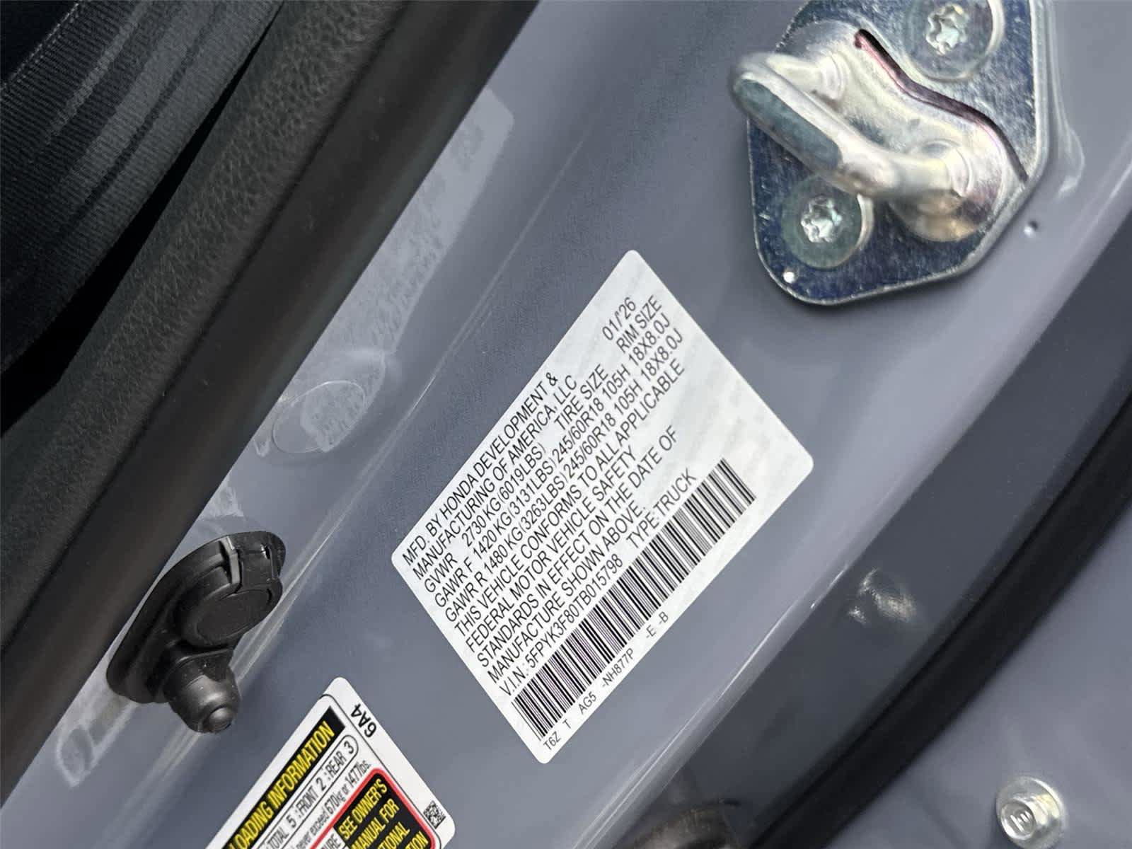 Used 2026 Honda Ridgeline Black Edition image 32