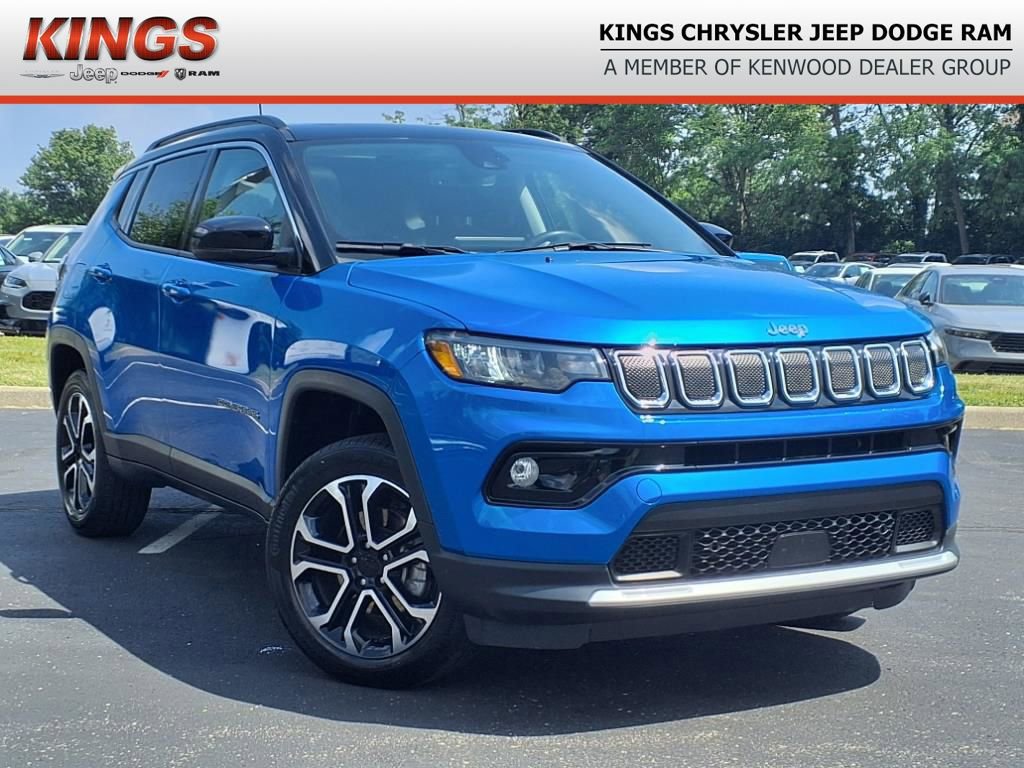 Certified 2022 Jeep Compass Limited w/ Sun and Sound Group