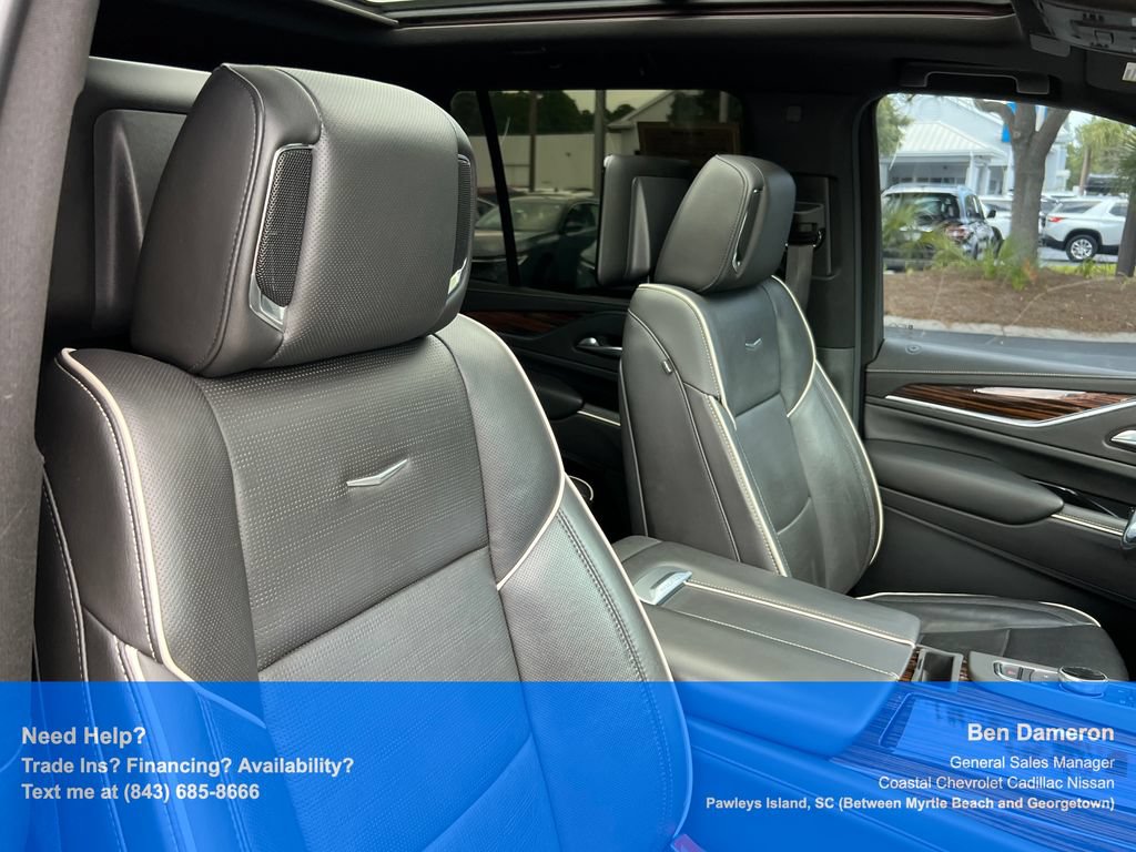 Used 2021 Cadillac Escalade Premium Luxury w/ LPO, Radiant Package AWD/4WD image 30
