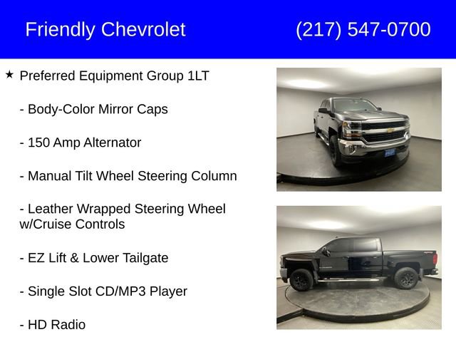 Certified 2017 Chevrolet Silverado 1500 LT w/ All Star Edition AWD/4WD image 24