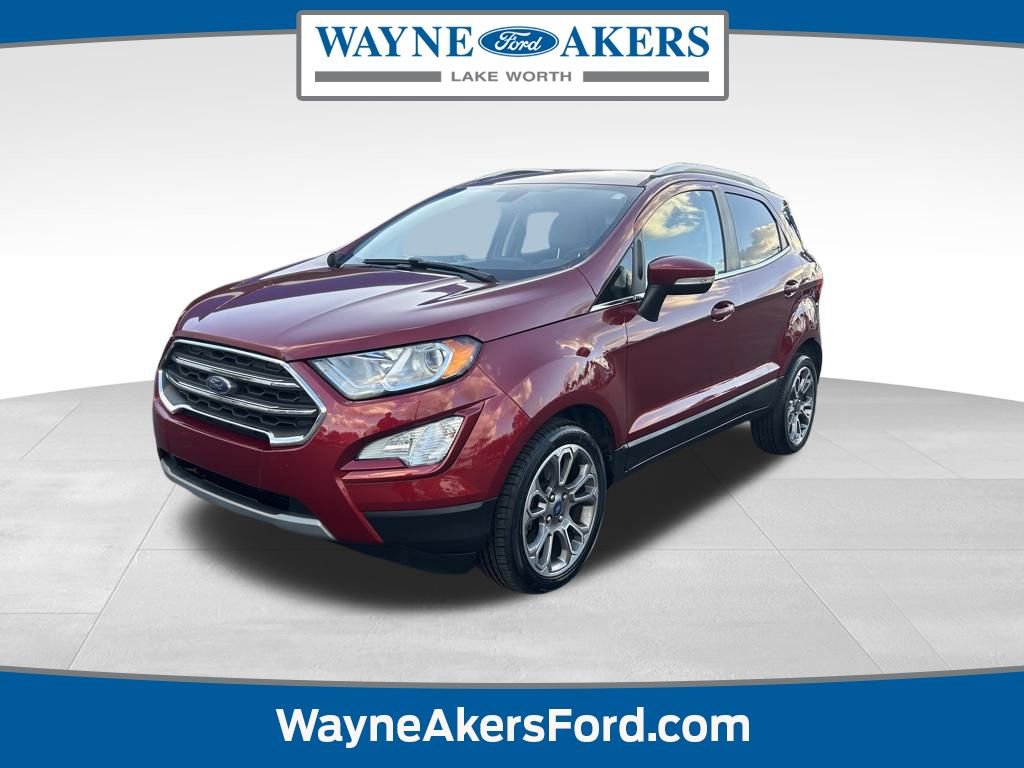 Certified 2021 Ford EcoSport Titanium w/ Interior Protection Package