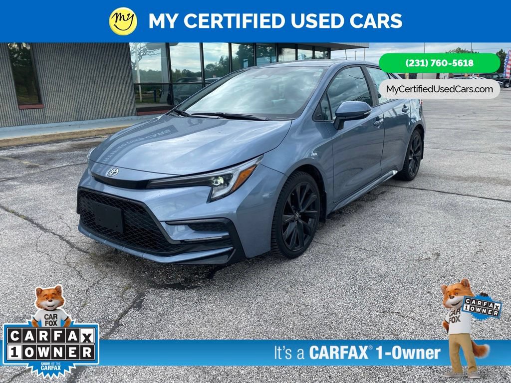 Used 2023 Toyota Corolla SE w/ Carpet Mat Package (TMS) FWD image 1