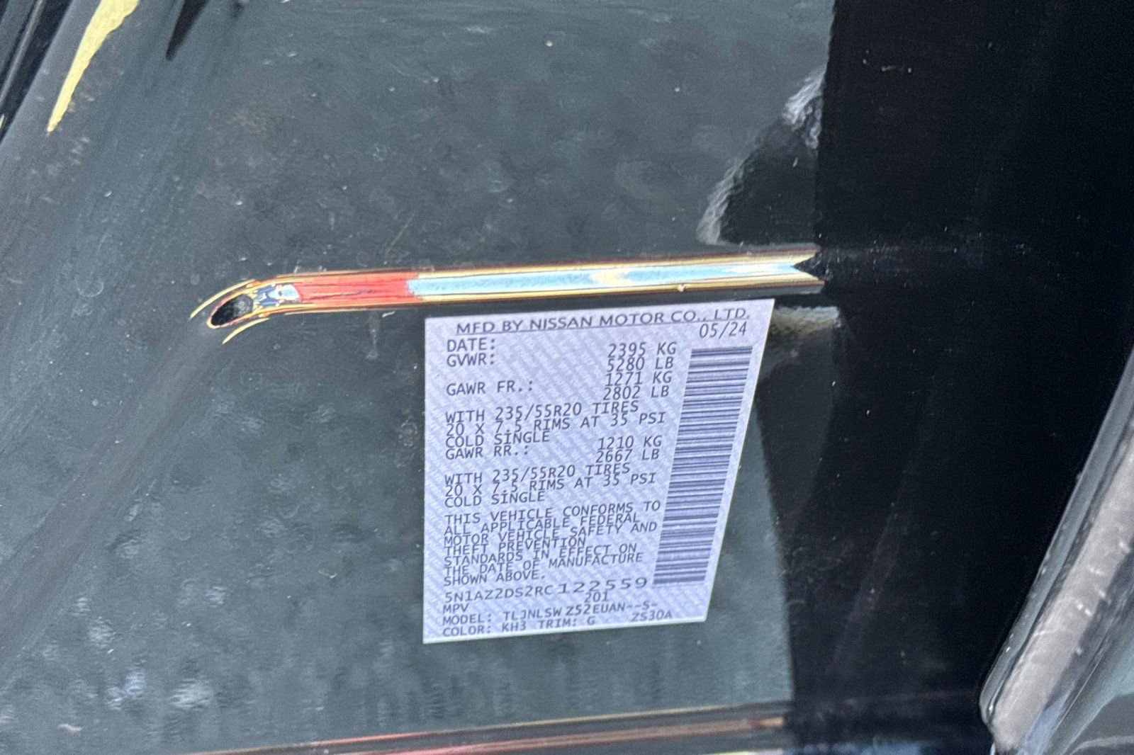 Used 2024 Nissan Murano Platinum w/ Cargo Package image 30