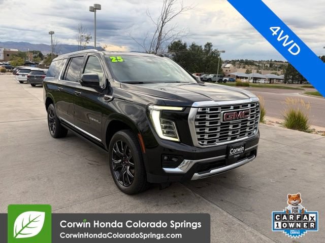 Used 2025 GMC Yukon XL Denali w/ Sun & Power Step Package