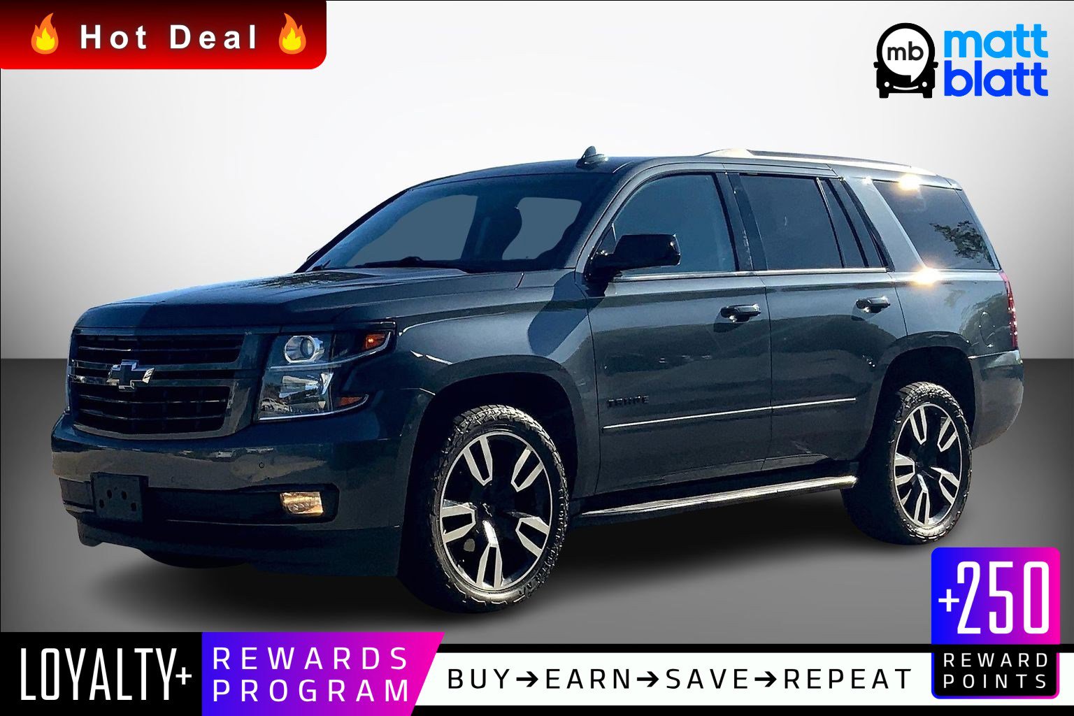 Used 2019 Chevrolet Tahoe Premier w/ RST 6.2L Performance Edition image 1