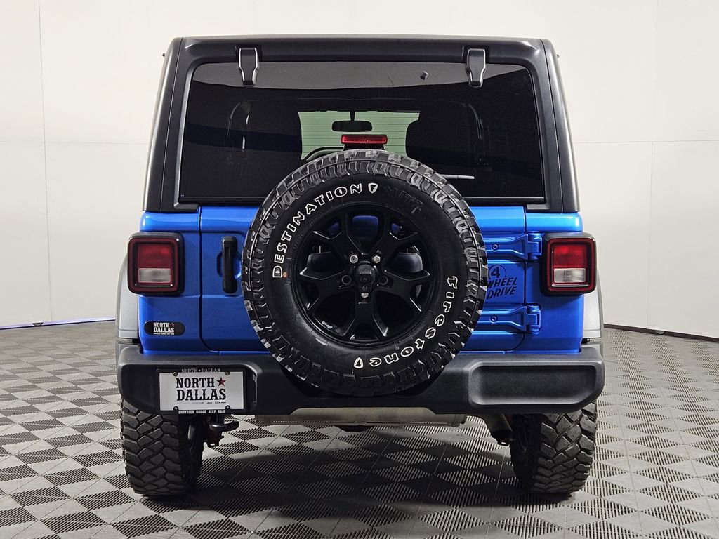 Used 2021 Jeep Wrangler Unlimited Sport image 4
