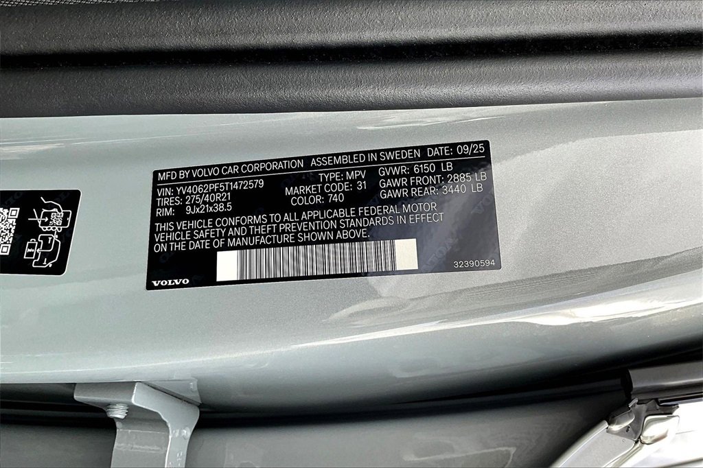 New 2026 Volvo XC90 B6 Ultra image 8