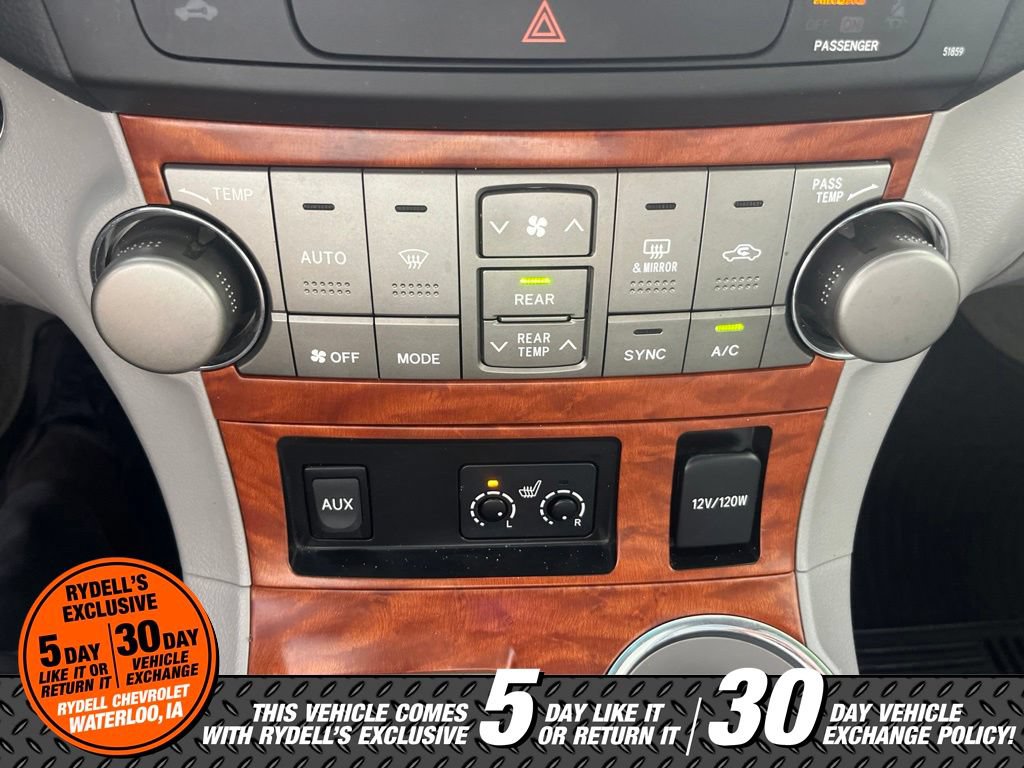 Used 2009 Toyota Highlander Limited w/ Extra Value Pkg 7 AWD/4WD image 33