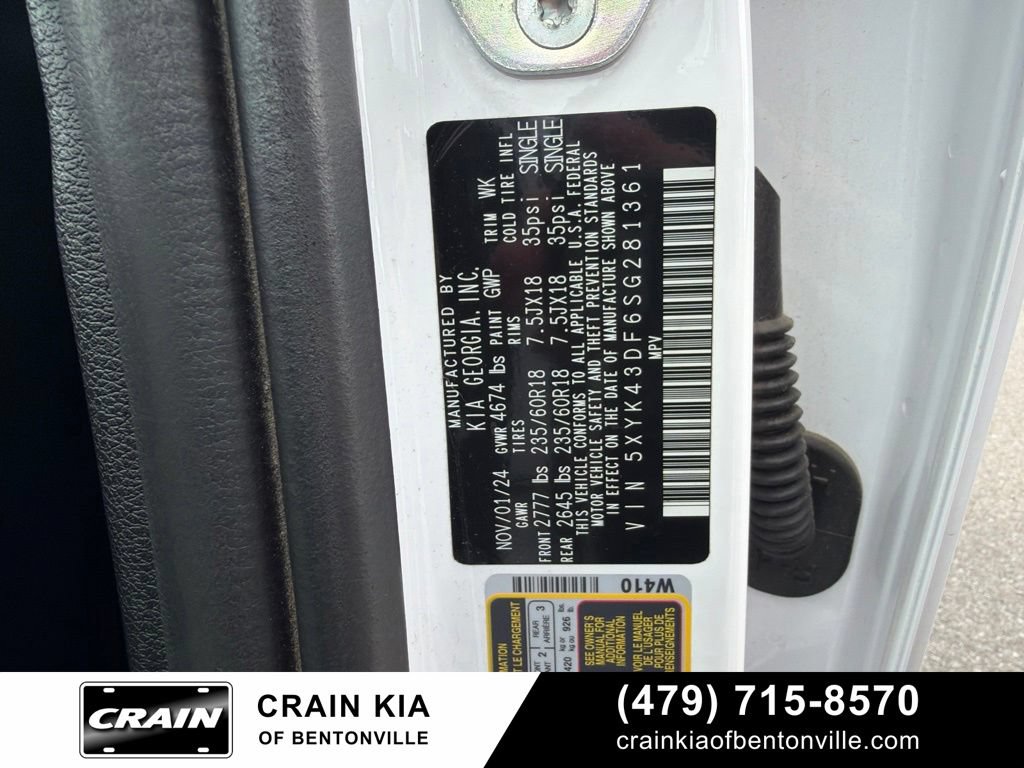 Certified 2025 Kia Sportage SX FWD image 13