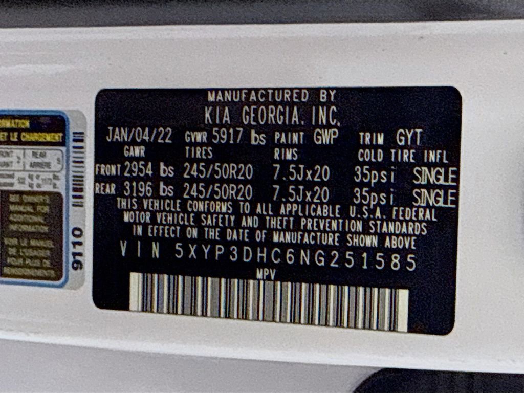 Used 2022 Kia Telluride EX w/ EX Premium Package image 40