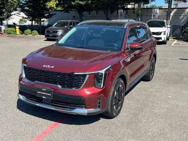 Certified 2025 Kia Sorento S w/ Panoramic Sunroof Package FWD image 3
