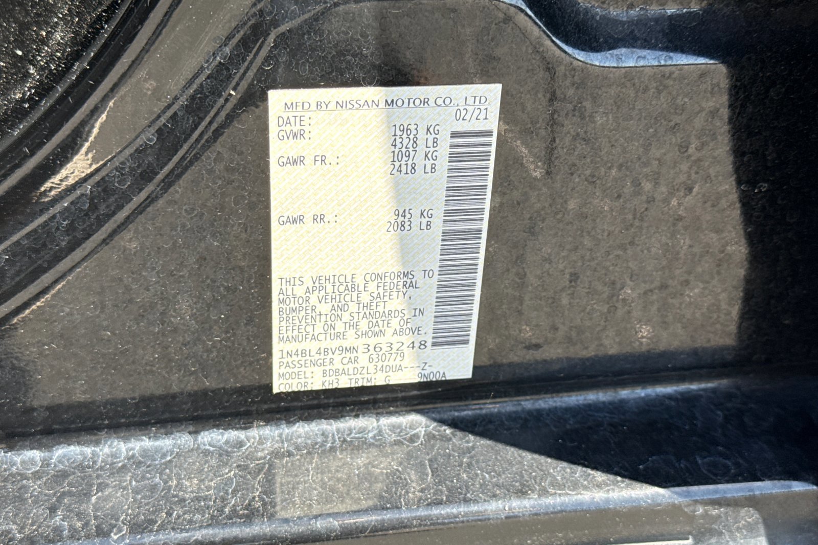 Used 2021 Nissan Altima 2.5 S FWD image 26