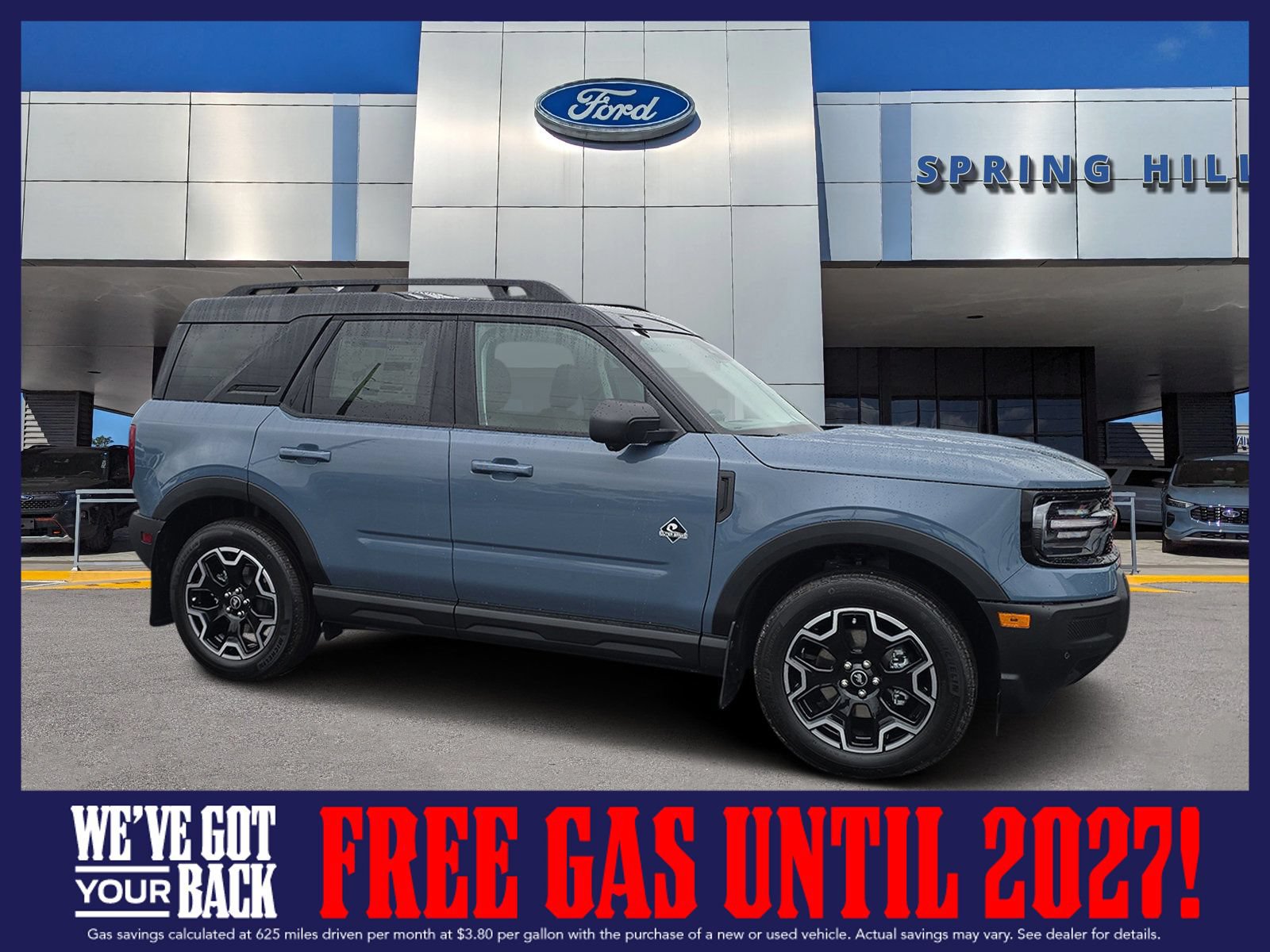 New 2025 Ford Bronco Sport Outer Banks w/ Outer Banks Tech Package+ AWD/4WD image 1