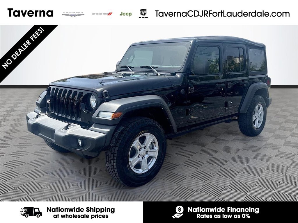 Certified 2022 Jeep Wrangler Unlimited Sport