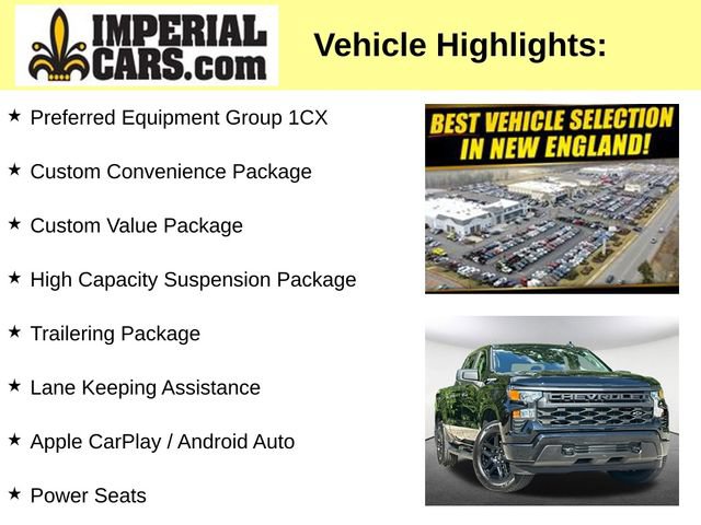 Certified 2024 Chevrolet Silverado 1500 Custom AWD/4WD image 3