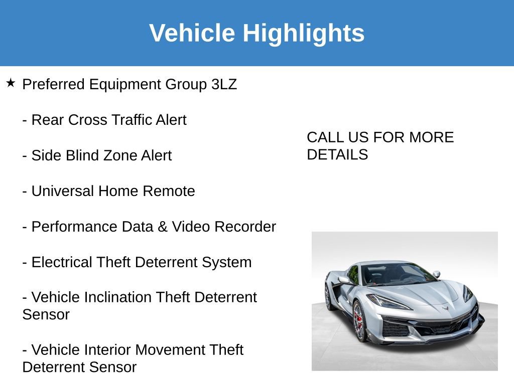 Used 2023 Chevrolet Corvette Z06 w/ Z07 Performance Package RWD image 22