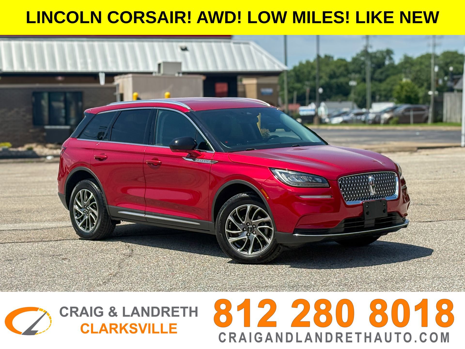 Used 2022 Lincoln Corsair AWD w/ Equipment Group 101A image 1