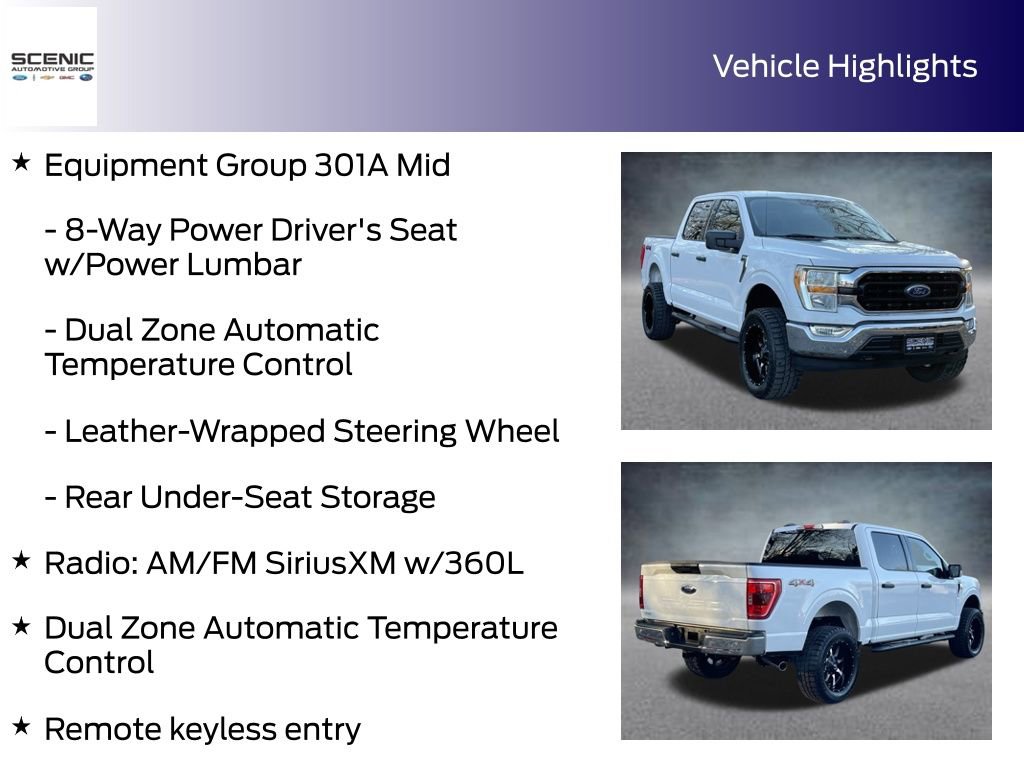 Used 2021 Ford F150 XLT w/ Equipment Group 301A Mid image 10