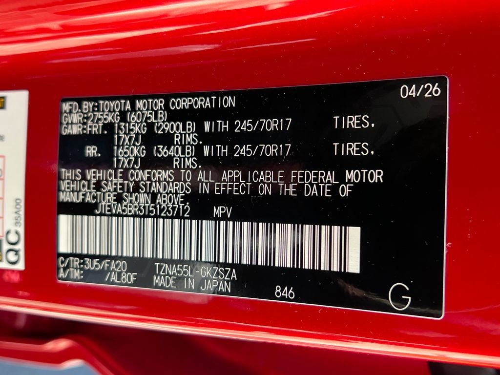 New 2026 Toyota 4Runner SR5 AWD/4WD image 26