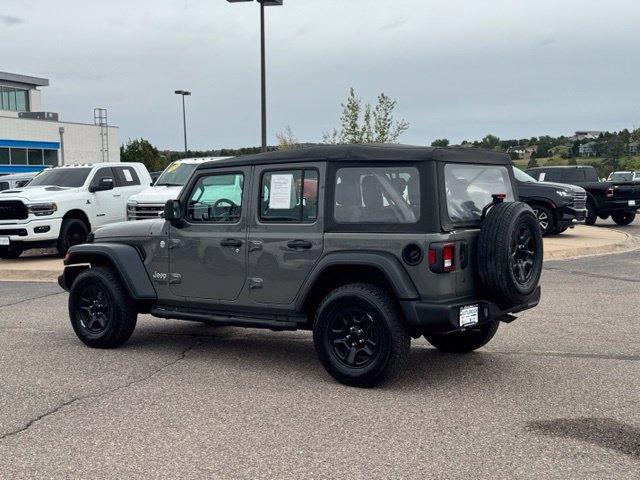 Used 2020 Jeep Wrangler Unlimited Sport AWD/4WD image 3