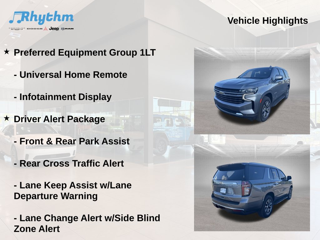 Used 2021 Chevrolet Tahoe LT w/ Luxury Package AWD/4WD image 17
