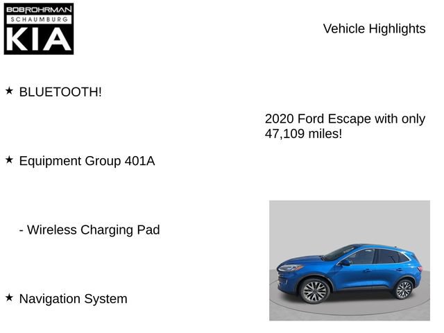 Used 2020 Ford Escape Titanium AWD/4WD image 7