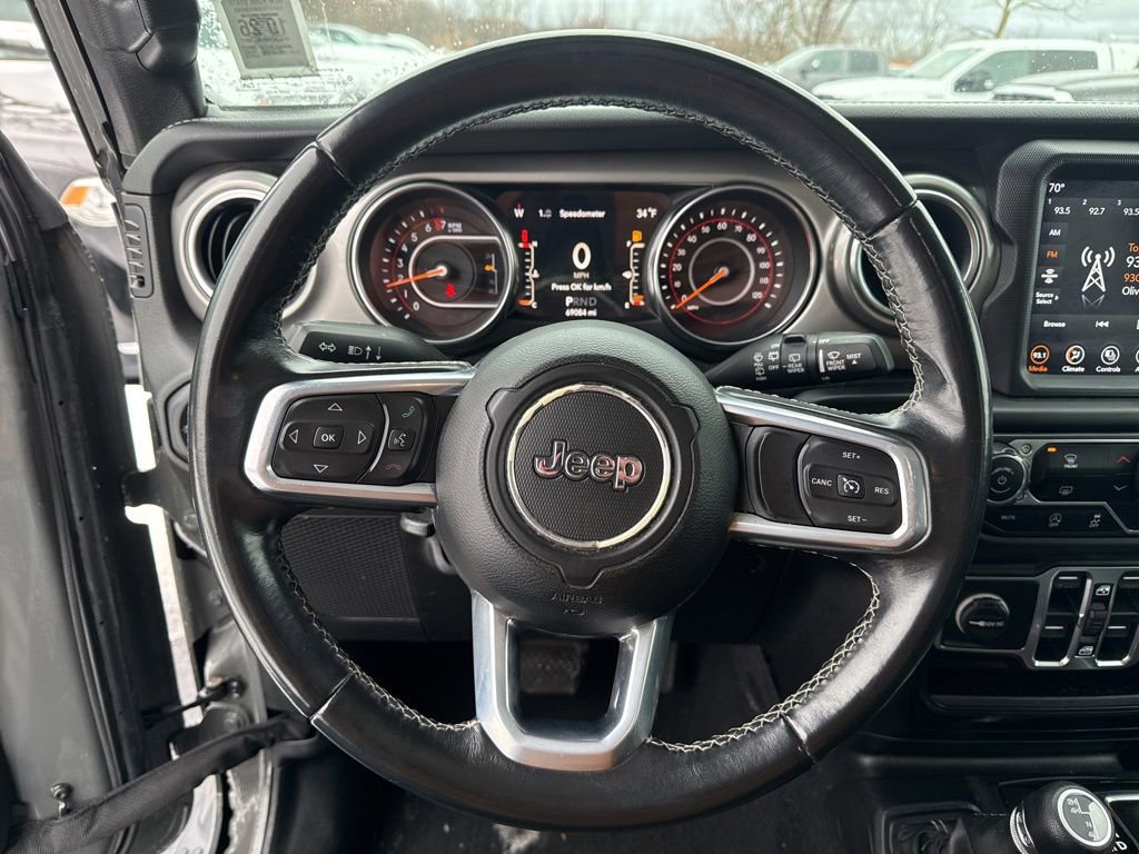 Used 2020 Jeep Wrangler Unlimited Sahara w/ Uconnect 4C Nav & Sound Group image 14