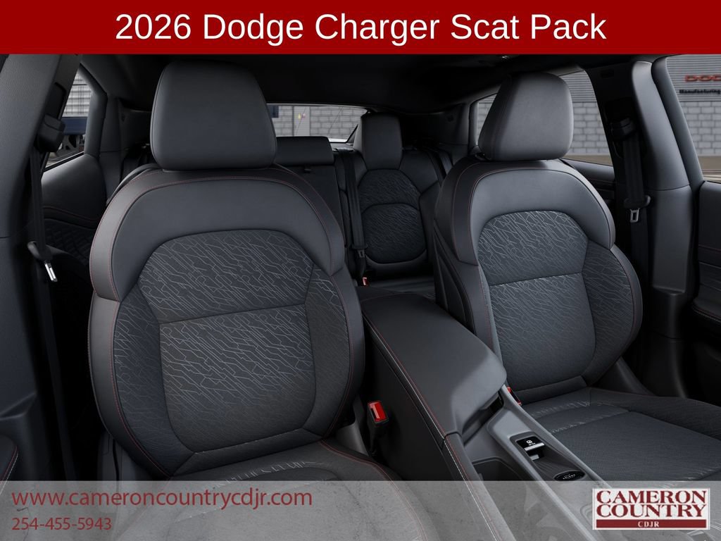 New 2026 Dodge Charger Scat Pack w/ Blacktop Package AWD/4WD image 16