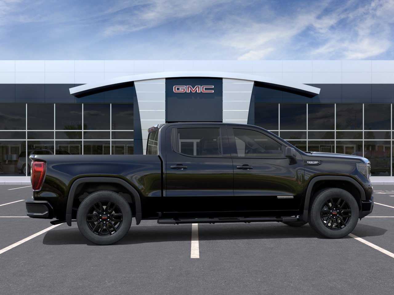 New 2026 GMC Sierra 1500 Elevation w/ LPO, Elevation Black Package RWD image 5