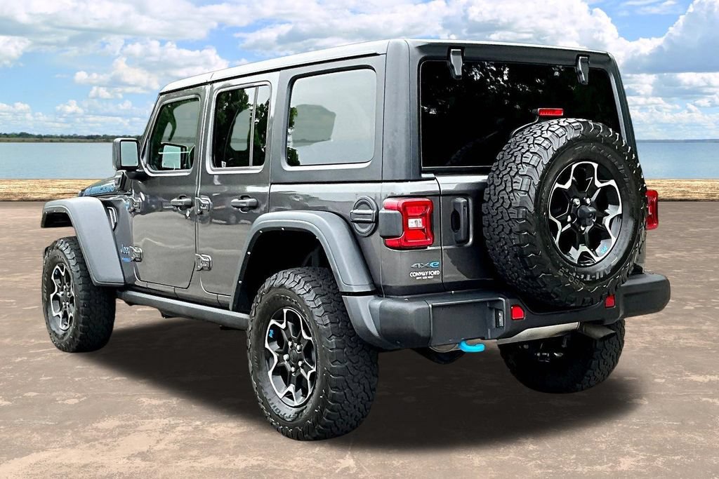 Used 2022 Jeep Wrangler Unlimited Rubicon 4xe w/ Steel Bumper Group AWD/4WD image 5