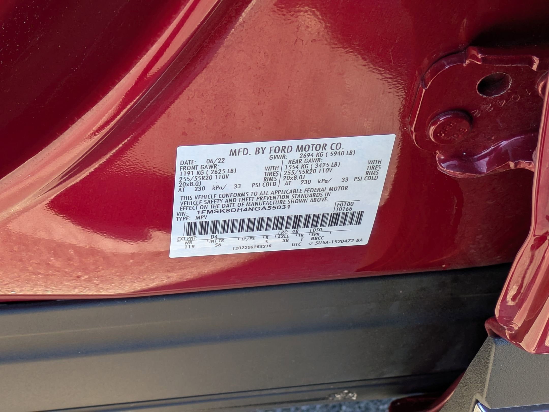 Certified 2022 Ford Explorer XLT w/ Equipment Group 202A image 45