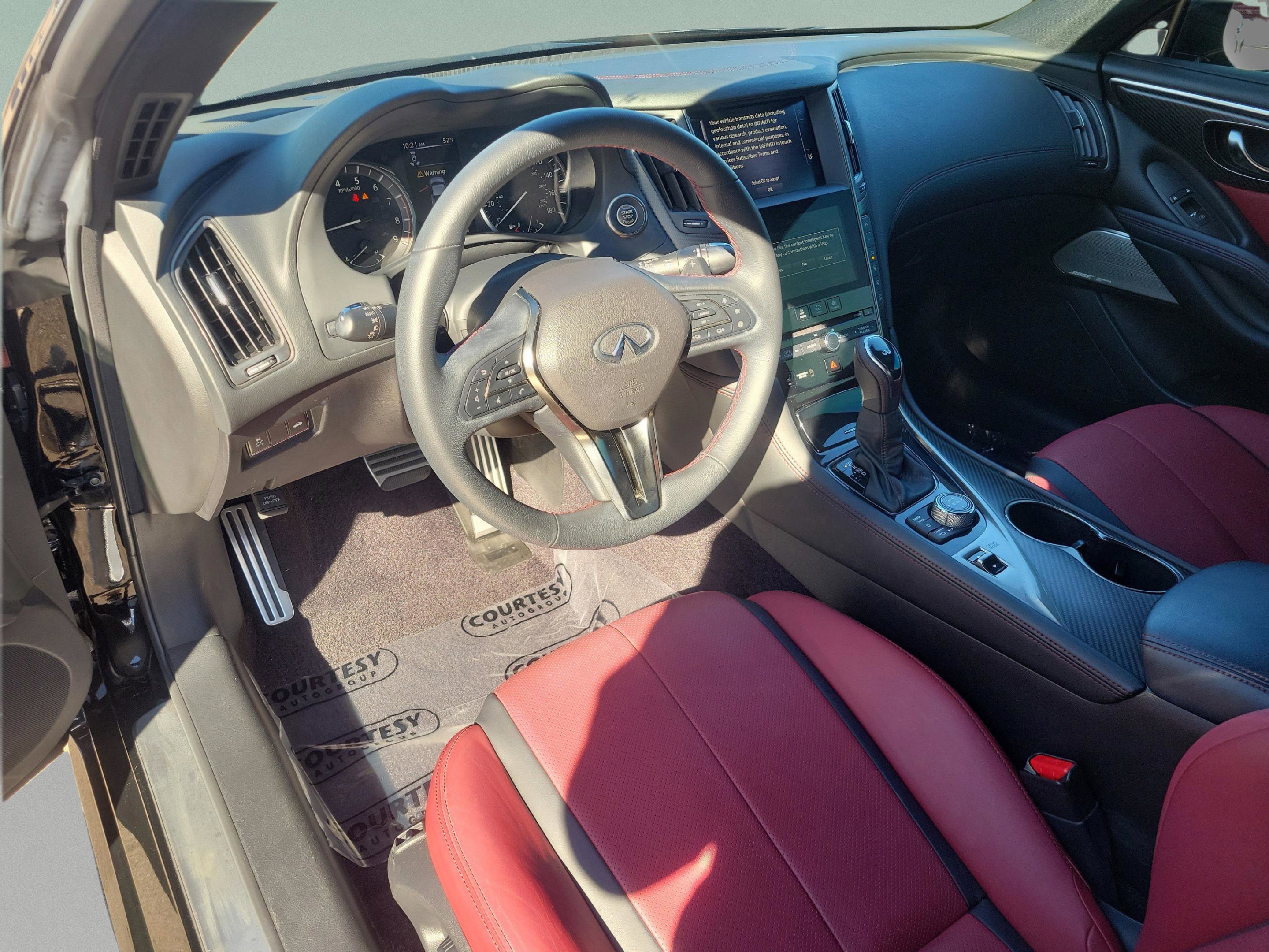 Certified 2022 INFINITI Q60 Red Sport 400 w/ Carbon Fiber Package image 12